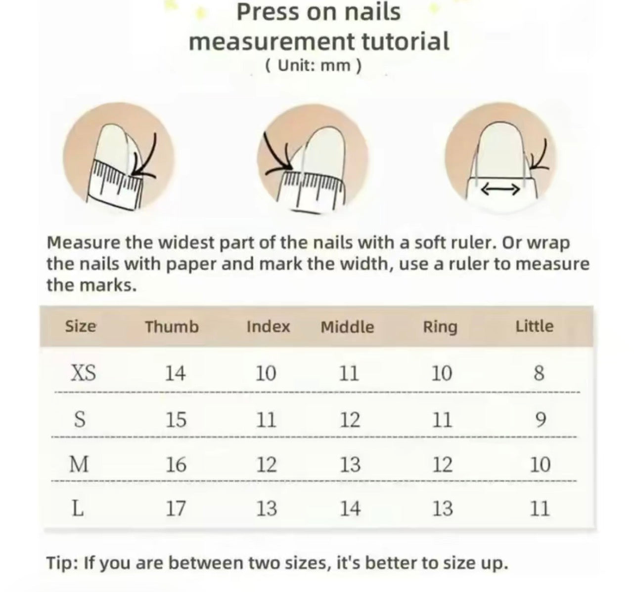 5/15 bags Handmade Nails